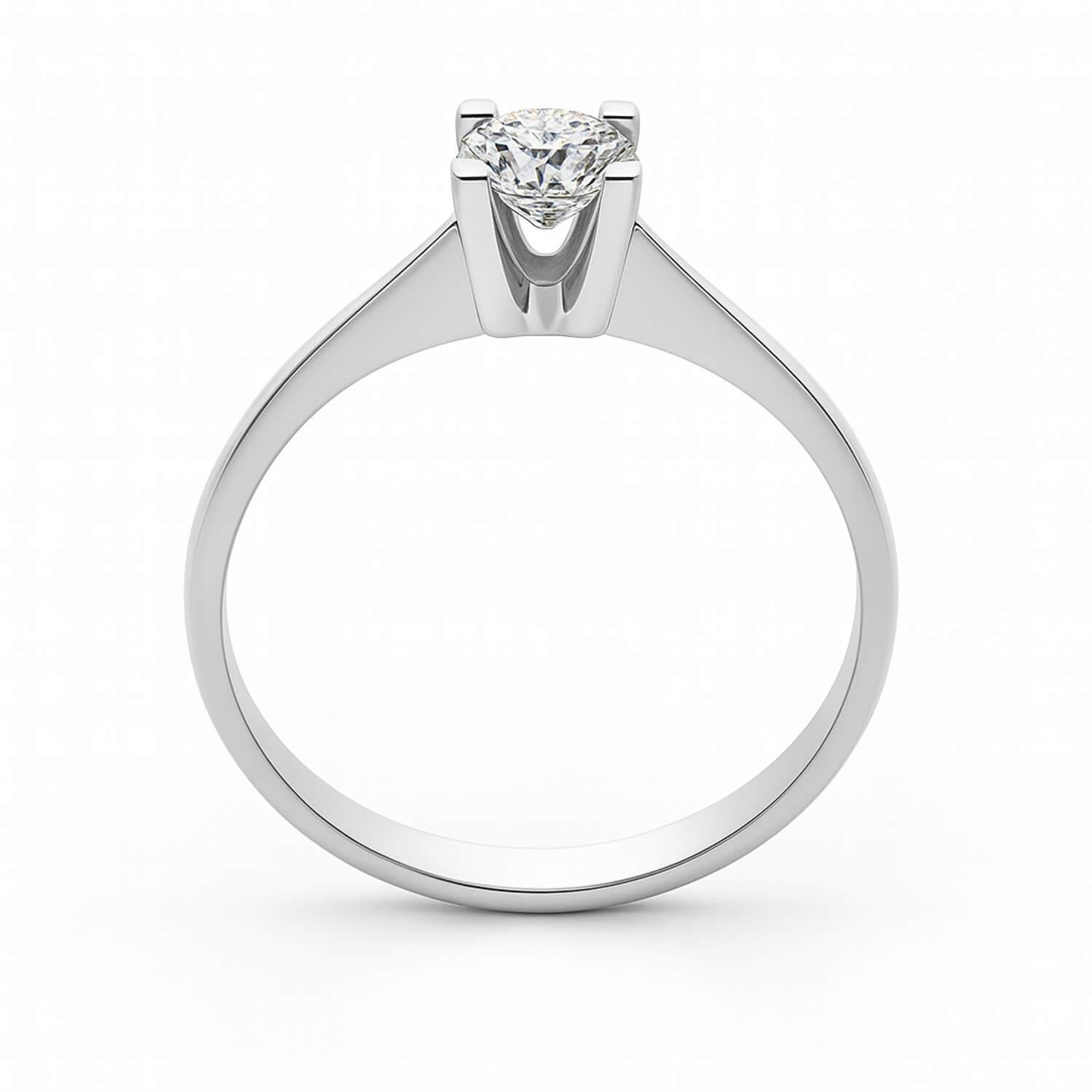 0.26 Karat D VVS Tektaş Pırlanta Yüzük Modeli