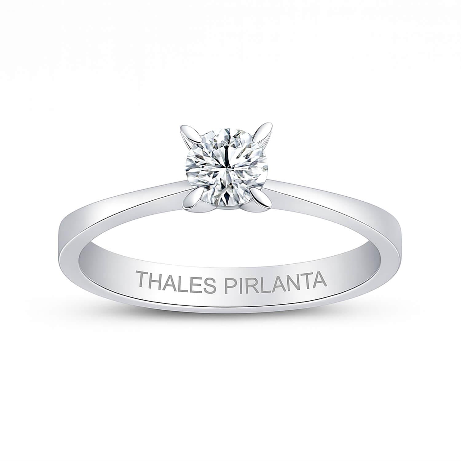 0.34 Karat D VS1 GIA Sertifikalı Pırlanta Tektaş