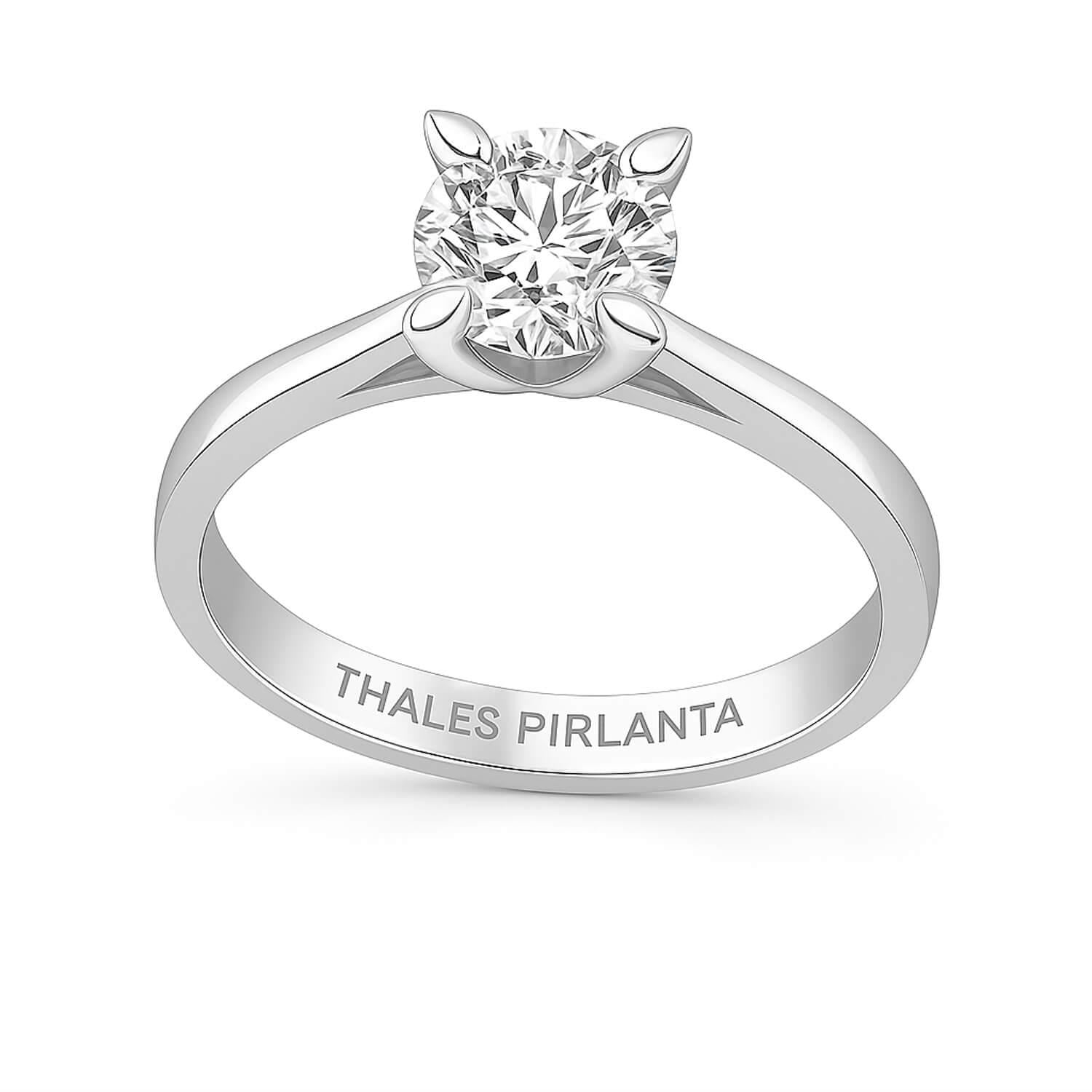 0.70 Karat D VS2 GIA Pırlanta Tektaş Yüzük Modeli