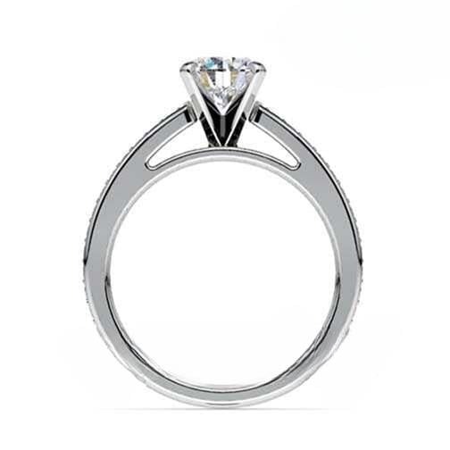 0.50 Karat F VS2 GIA Pırlanta Yüzük Modeli