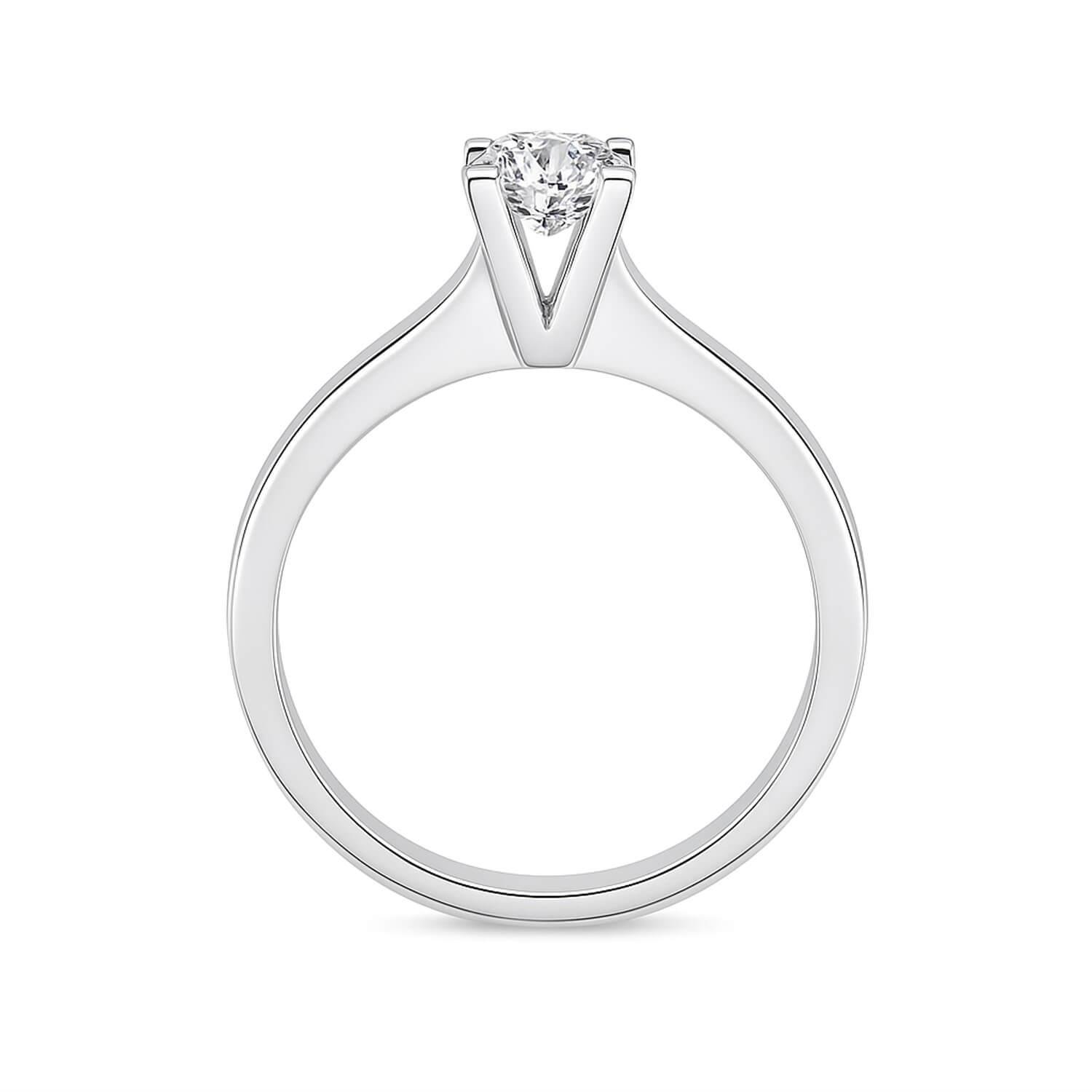 0.70 Karat F Color VS2 Clarity GIA Tektaş Pırlanta