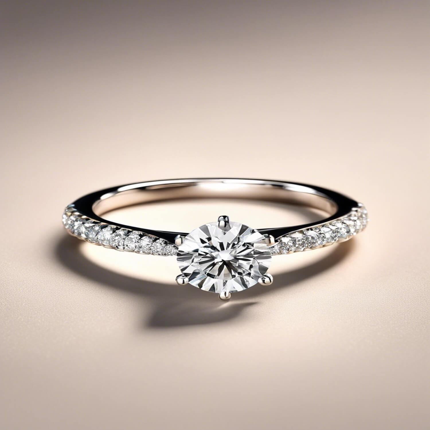 0.75 Karat GIA Sertifikalı E VS2 Tektaş Pırlanta Yüzük