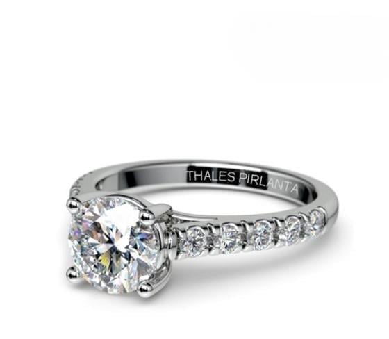 0.55 Karat G VS2 GIA Tektaş Pırlanta Yüzük