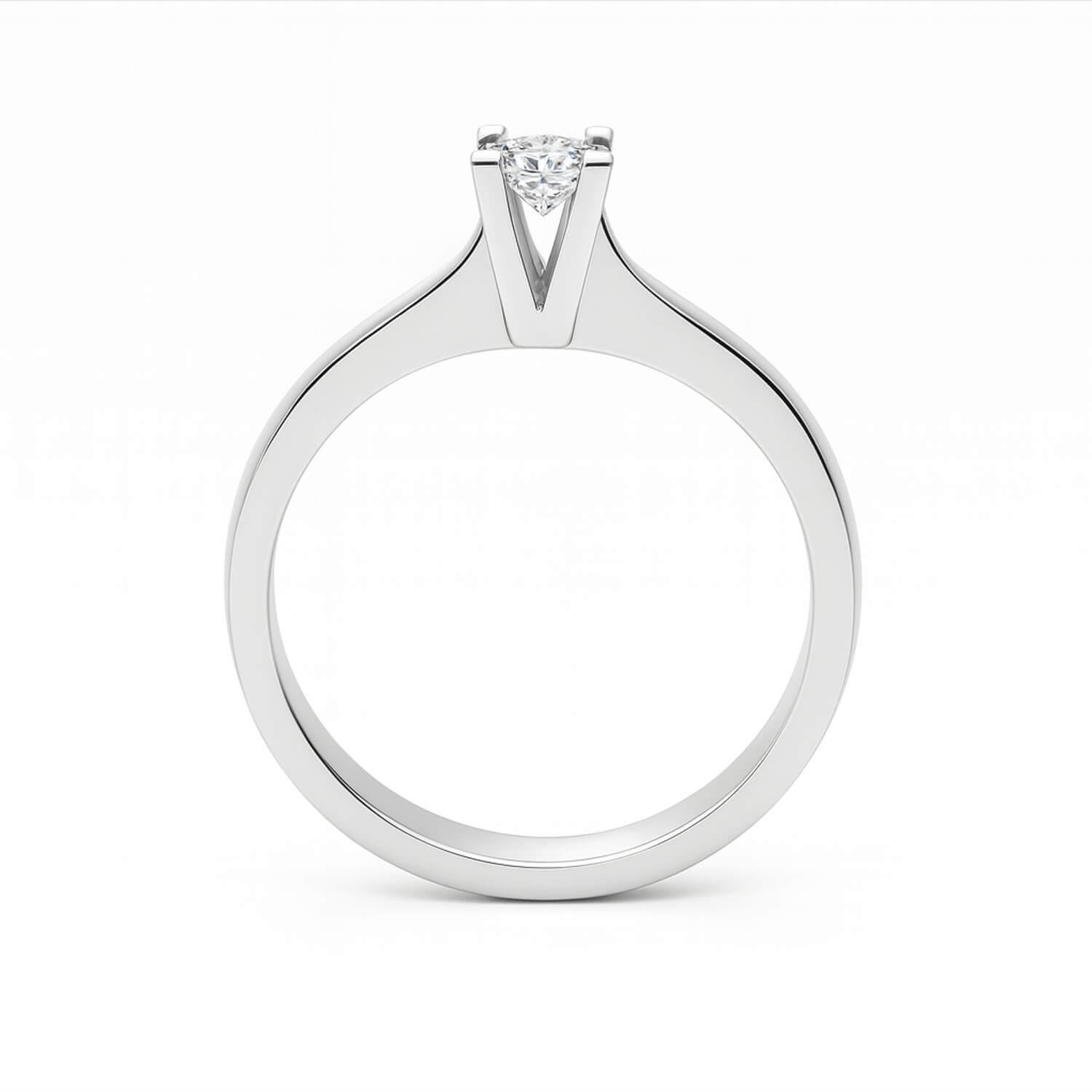 0.40 Karat F VS2 GIA Sertifikalı Tektaş Pırlanta