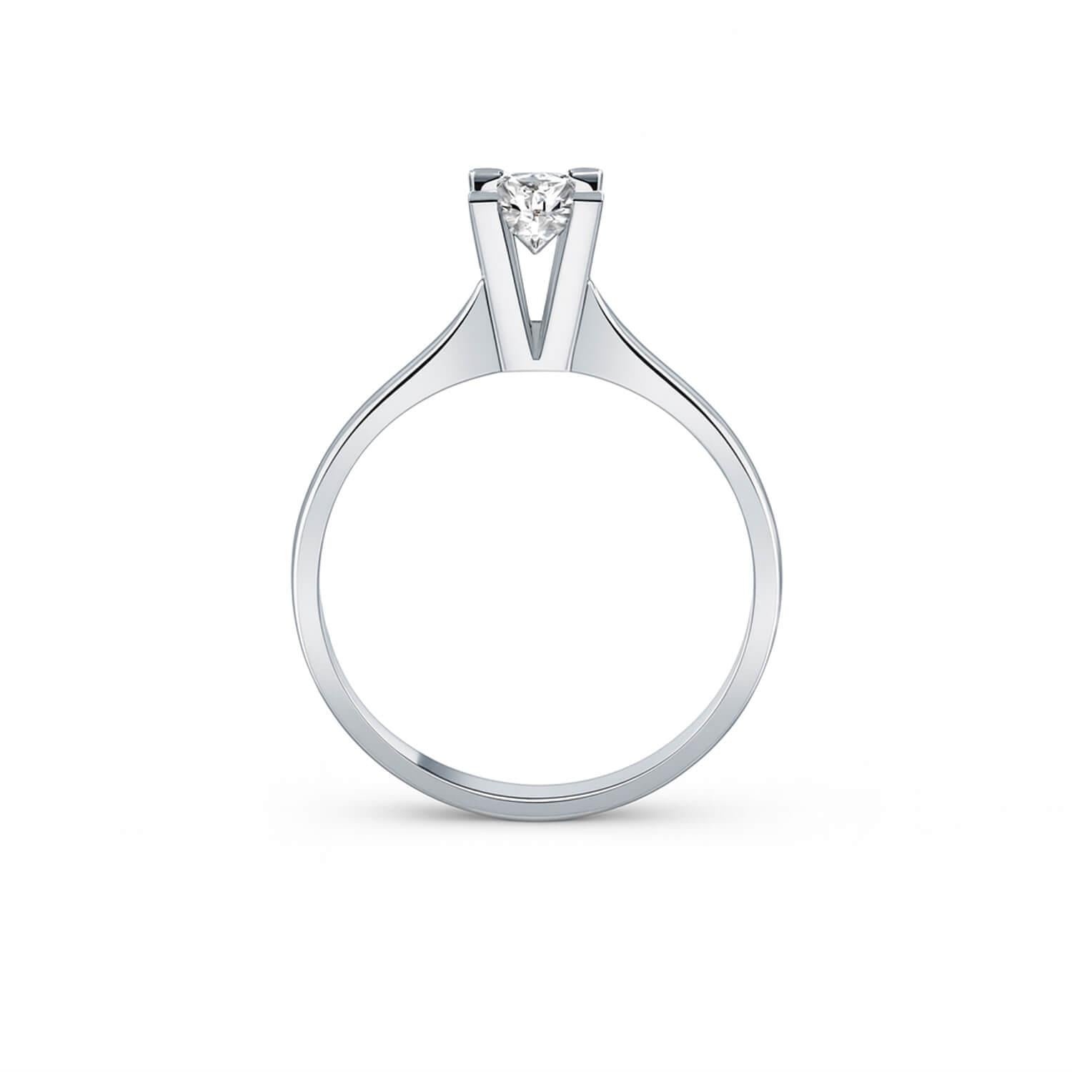 0.31 Karat D VVS1 GIA Pırlanta Tektaş Yüzük