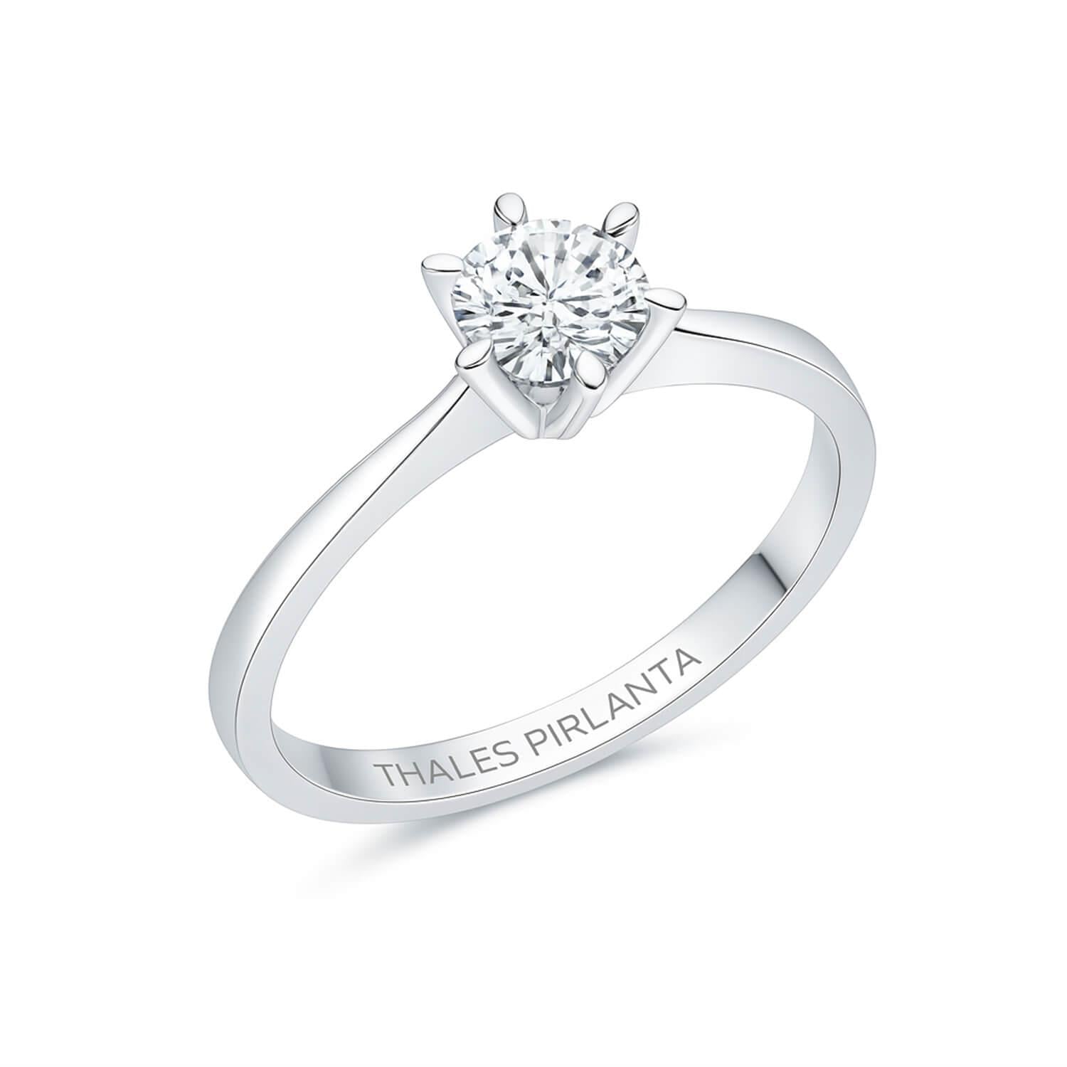 0.50 Karat Evlilik Teklifi Tek Taş Pırlanta Yüzük