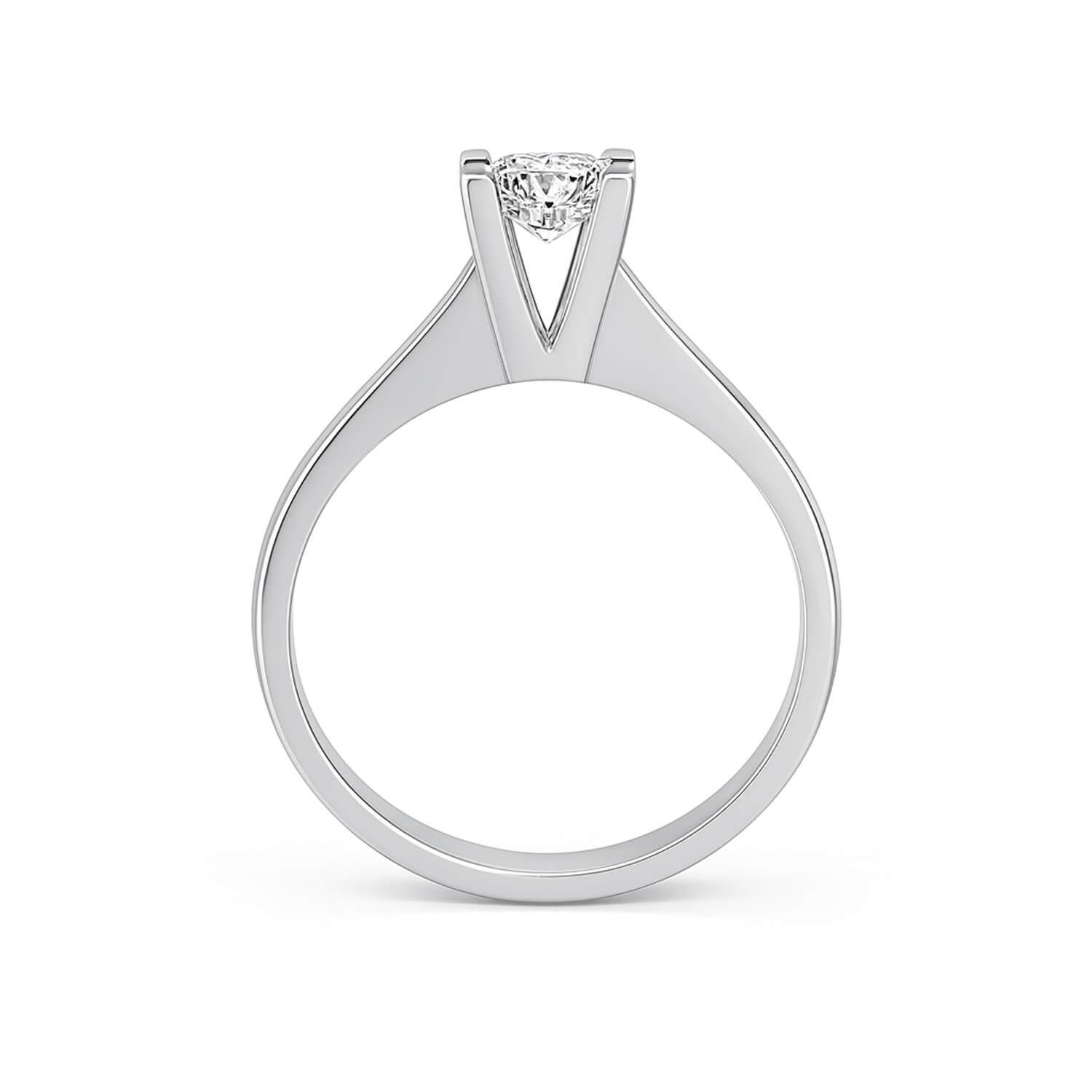 0.80 Karat G VS2 GIA Tektaş Pırlanta Yüzük