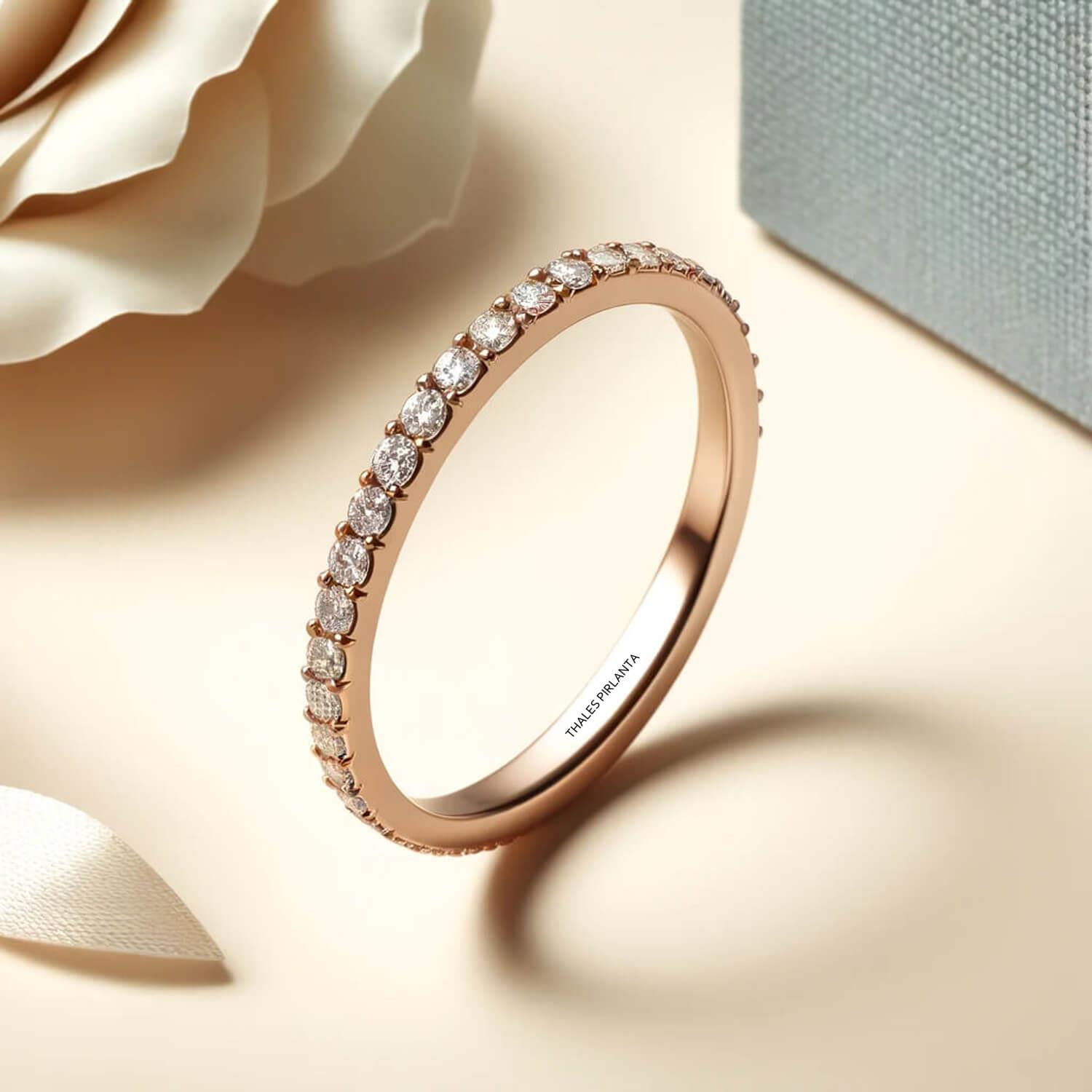 0,50 Karat Tamtur Pırlanta Yüzük