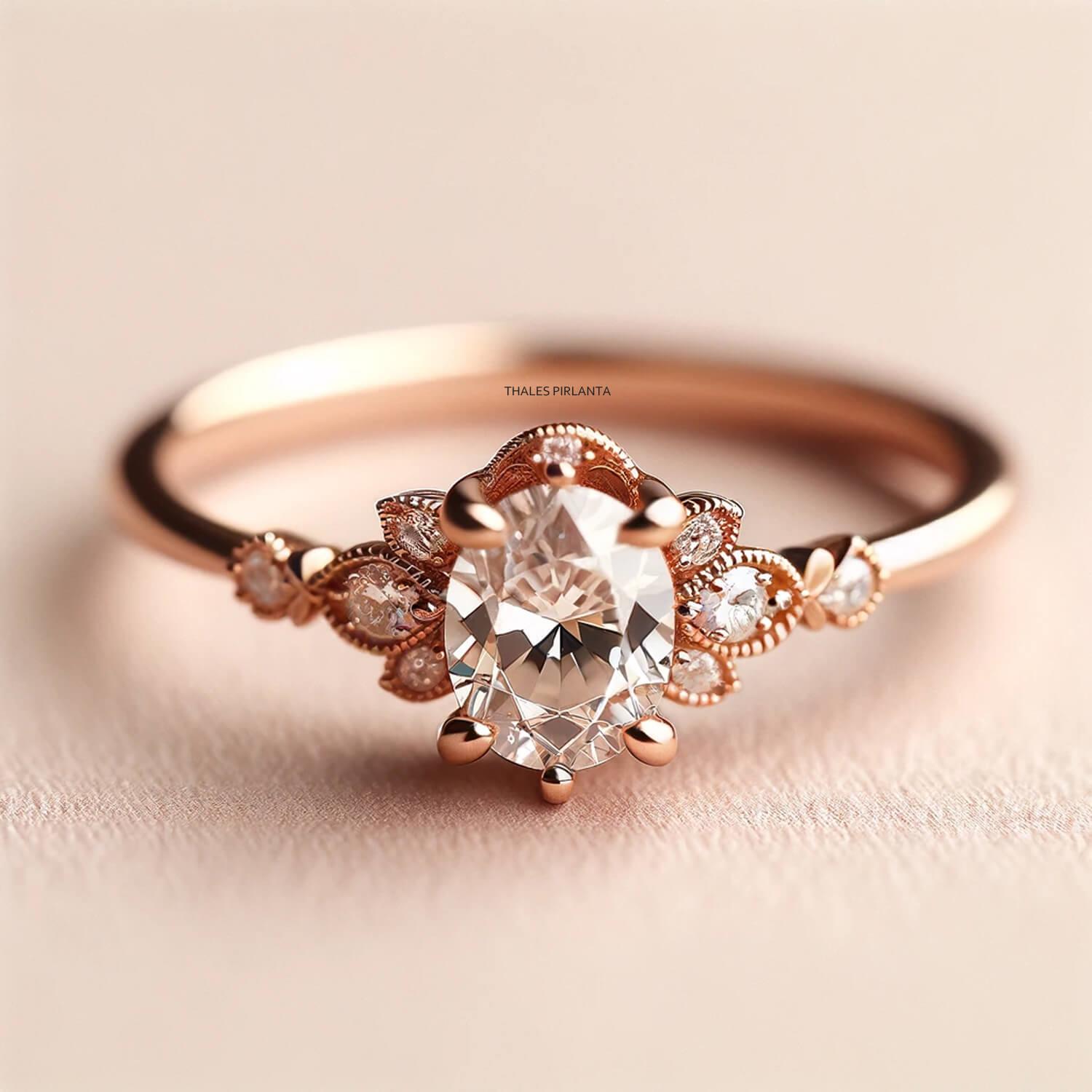 0,60 Karat D VS2 Oval GIA Sertifikalı Pırlanta