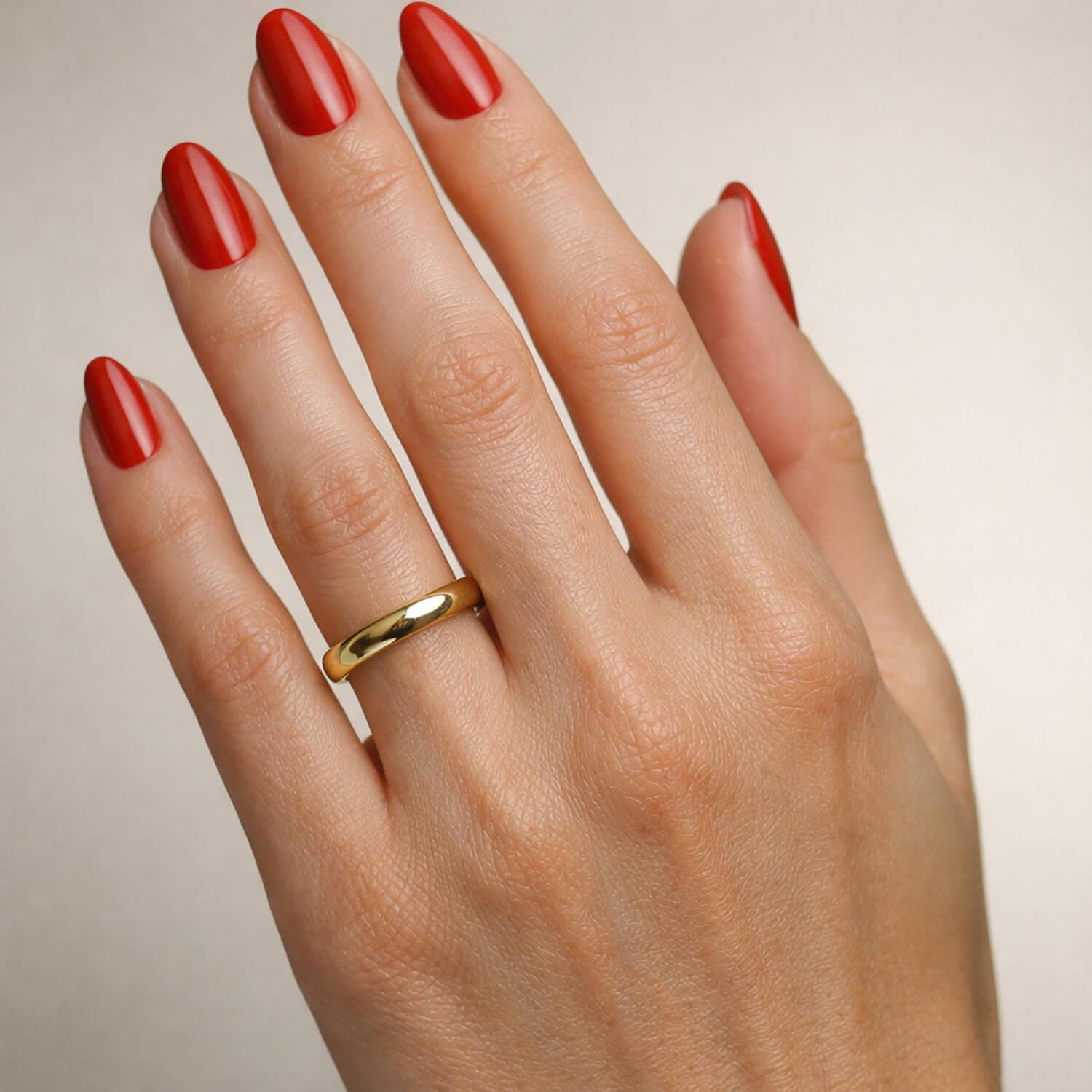 3 mm Klasik Altın Alyans Modeli (17-22 ölçü)