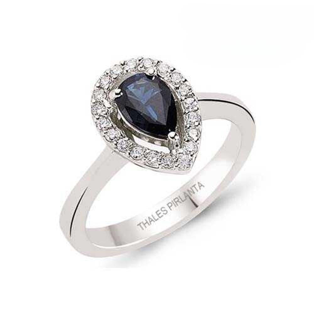 Doğum Günü Hediyesi  Safir Yüzük Modeli