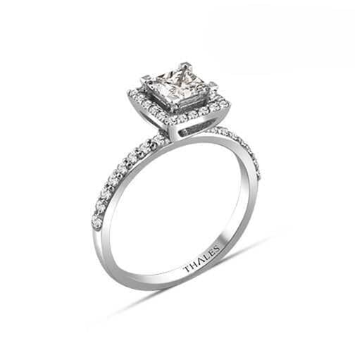 GIA Sertifikalı Özel Tasarım Pırlanta 1,20 Karat F VS1