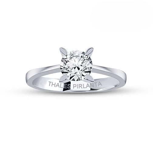 GIA Tektaş Modeli 0.50 Karat E SI2