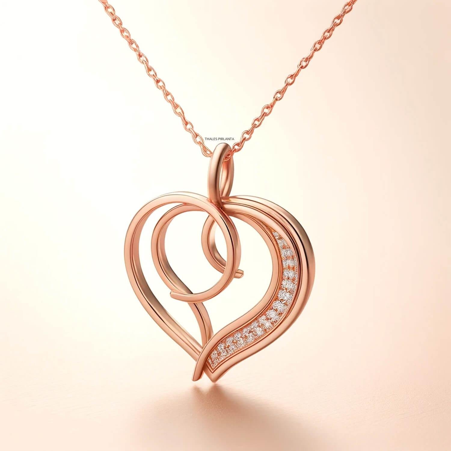 Heartline Tasarım Kolye