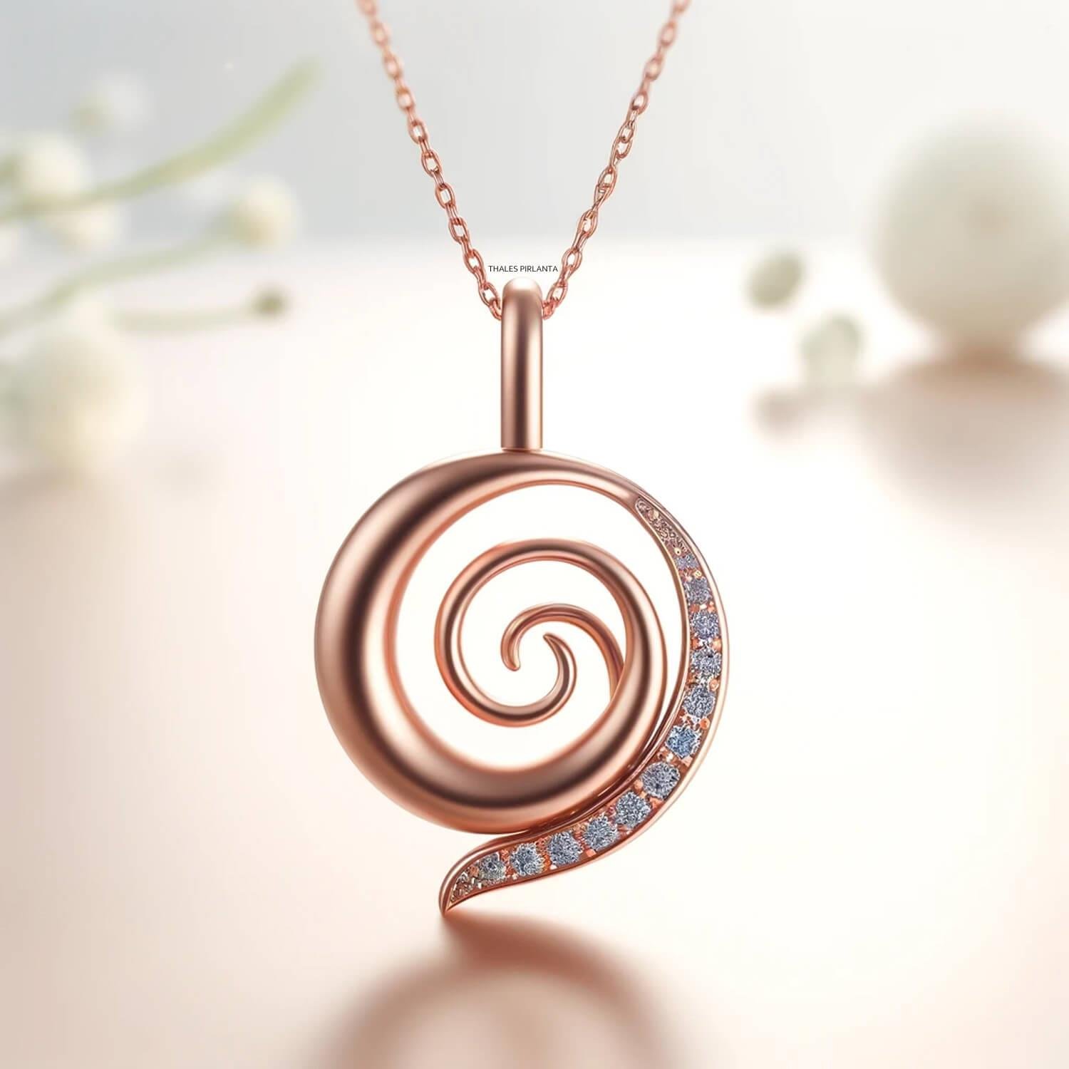 Helixia Özel Tasarım Pırlanta Kolye