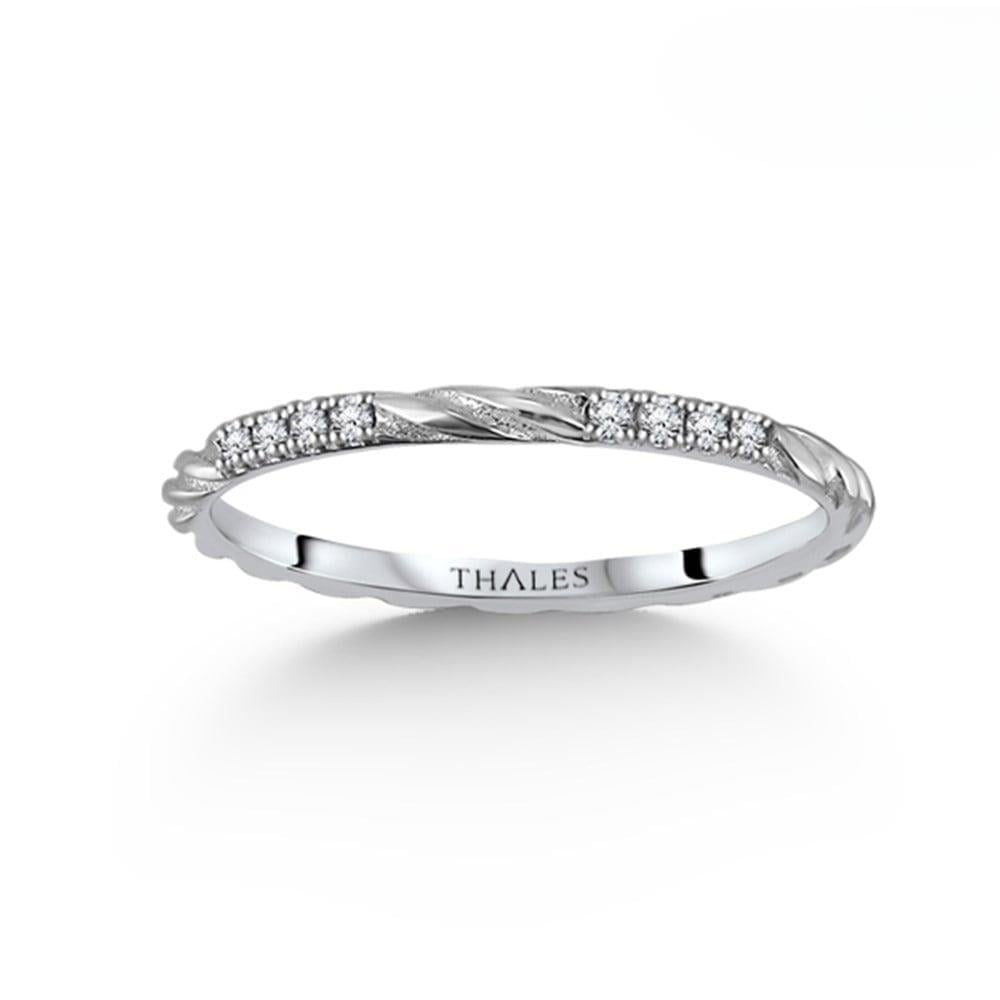 Minimal Tasarım Yarımtur Pırlanta