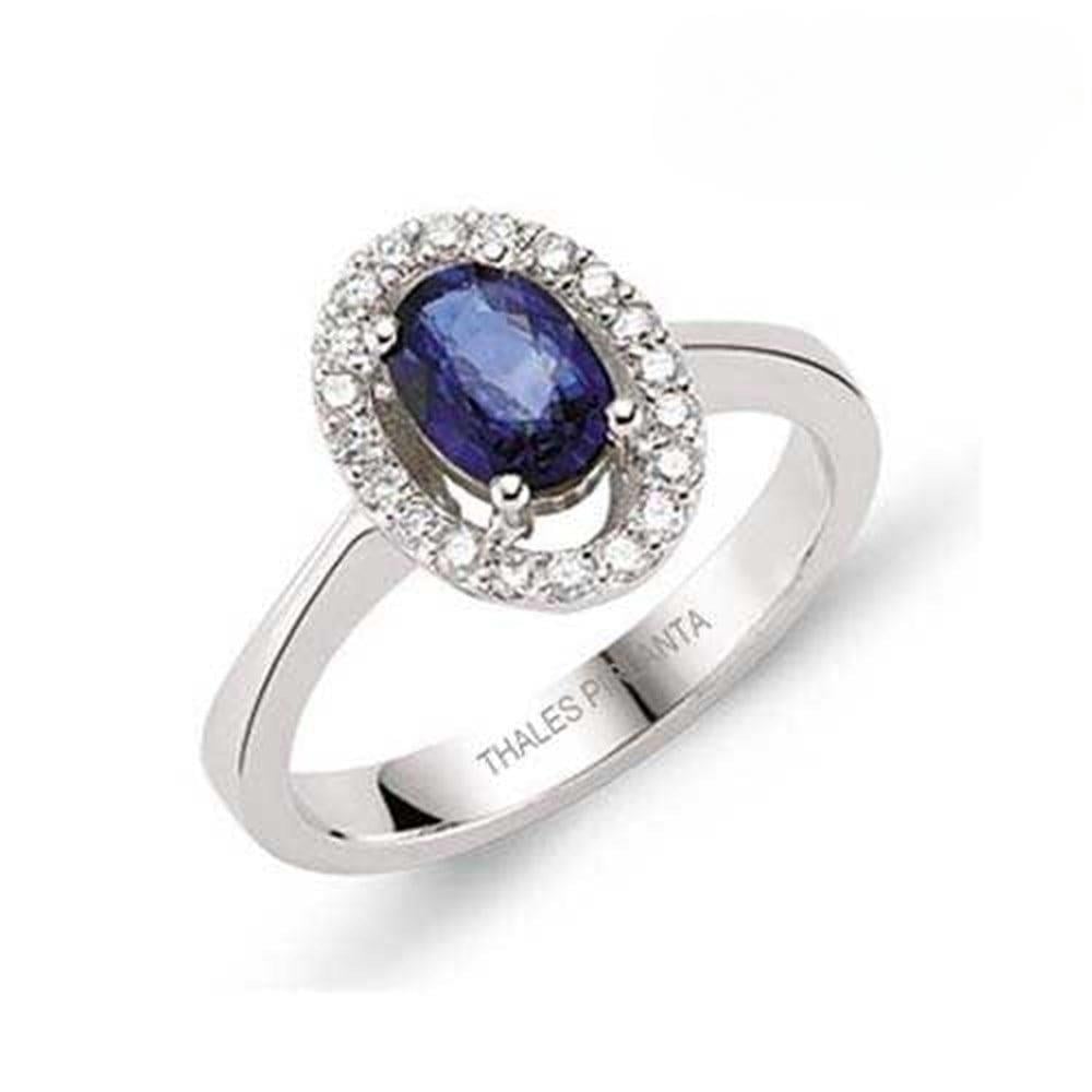 Oval Kesim Safir Yüzük