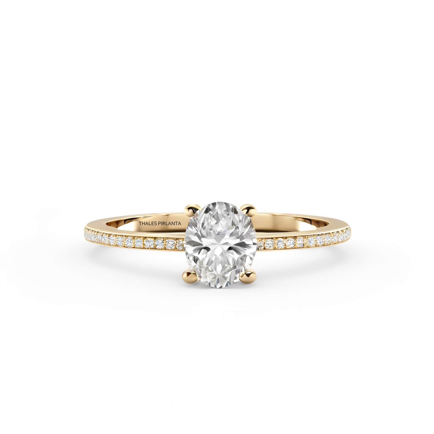 Oval Yüzük Tektaş