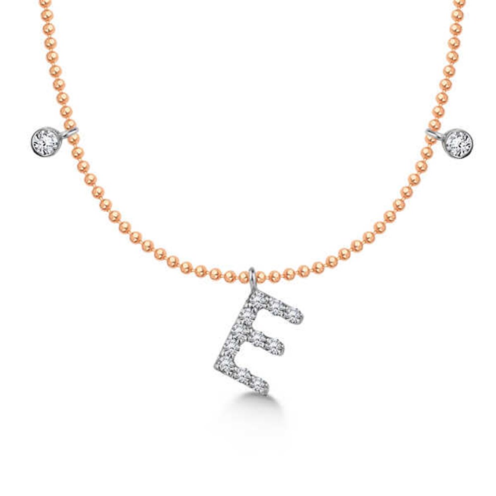 Pırlanta Harf Kolye