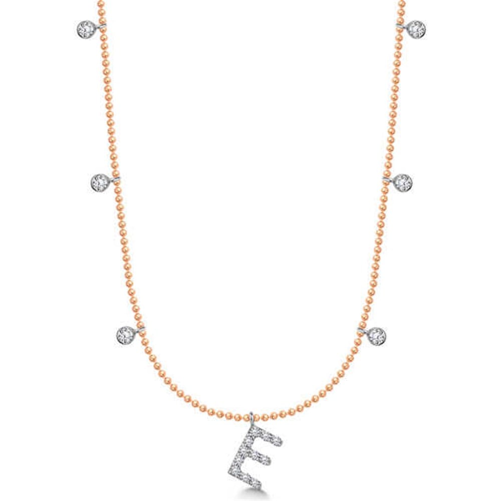 Pırlanta Harf Kolye