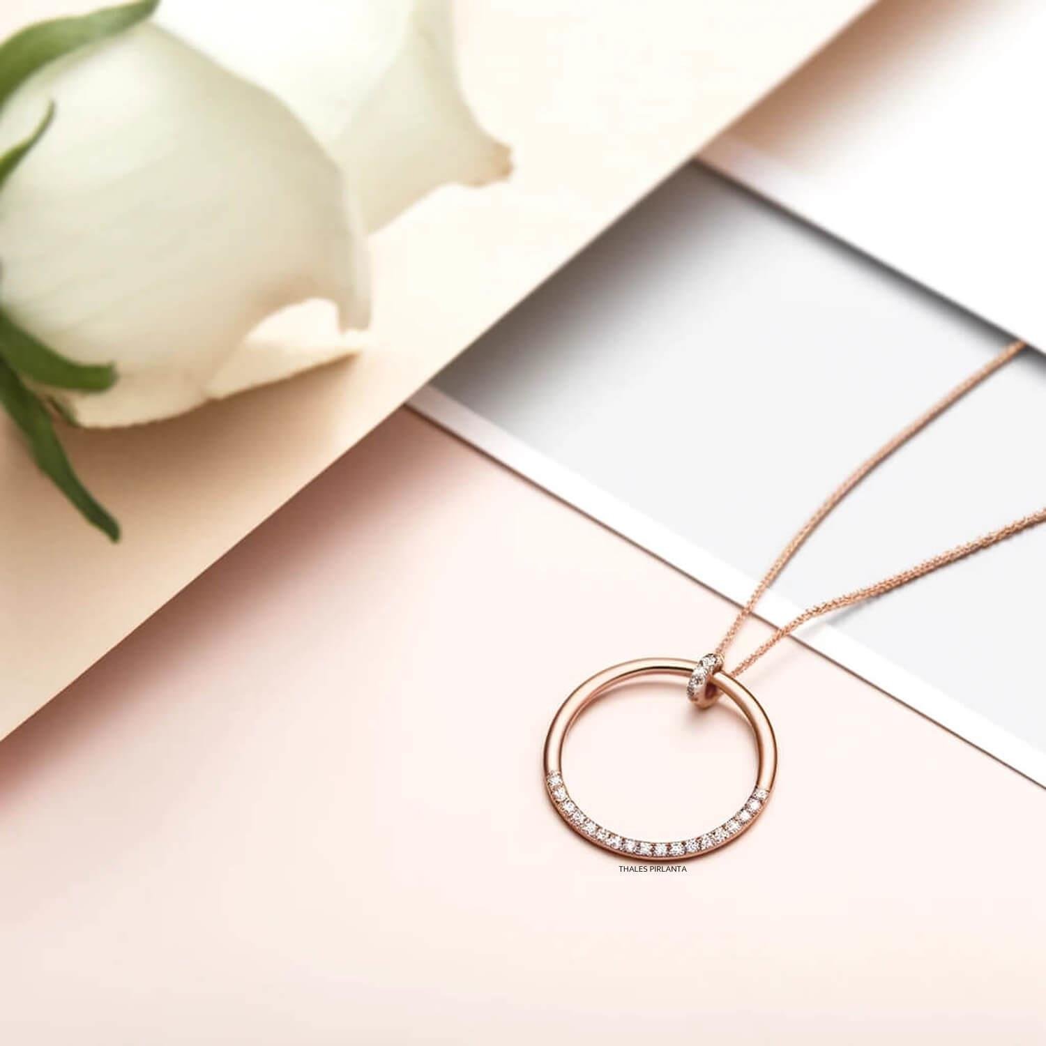 Pırlanta Kolye Modeli