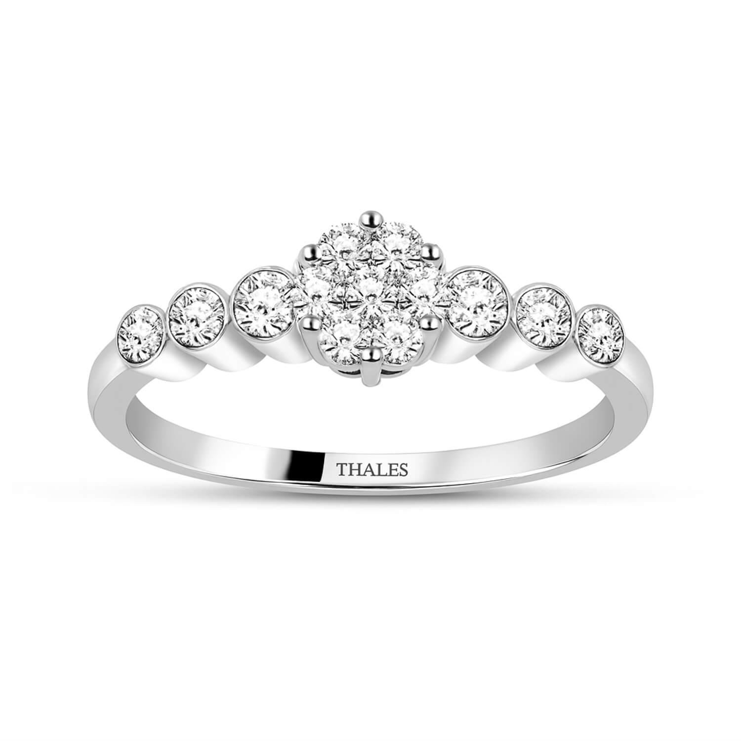 Pırlanta Yüzük 0.50 Karat Coronet