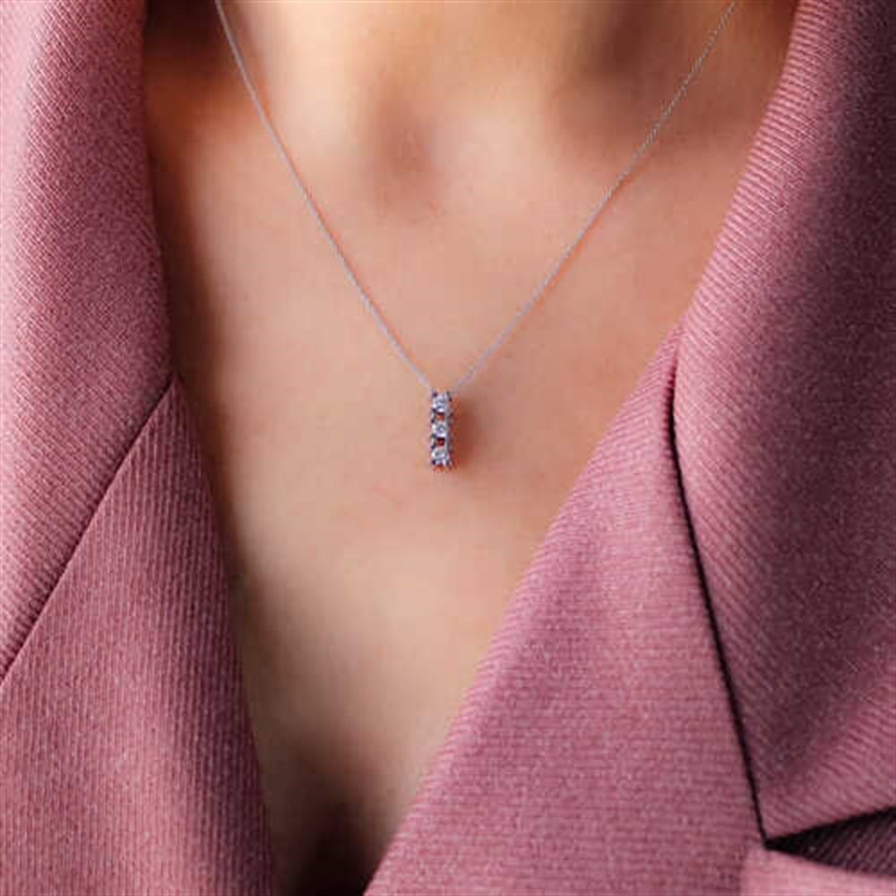 Tria Pırlanta Kolye 0.20 Ct G VS