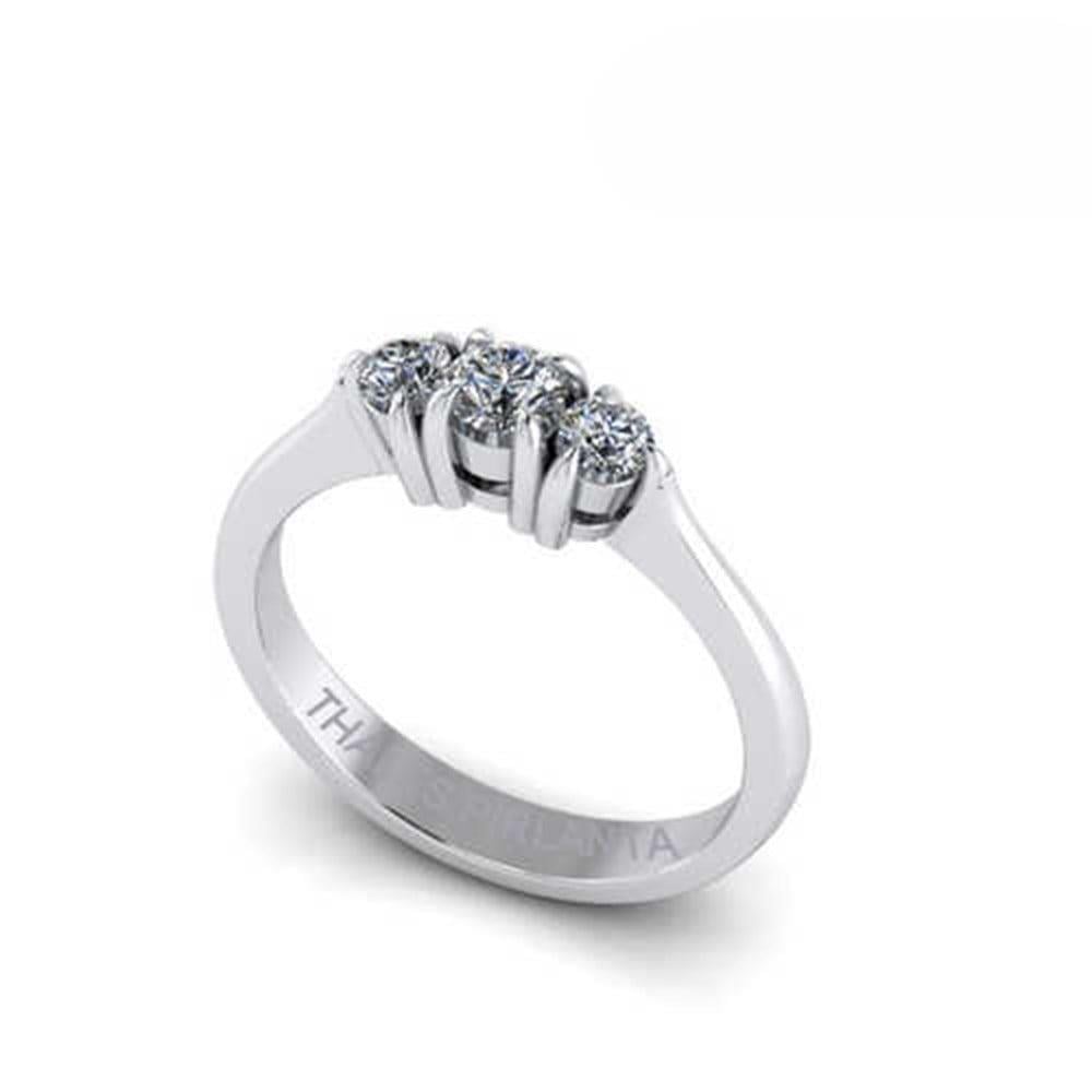 Tria Pırlanta Yüzük 0,20 Karat 