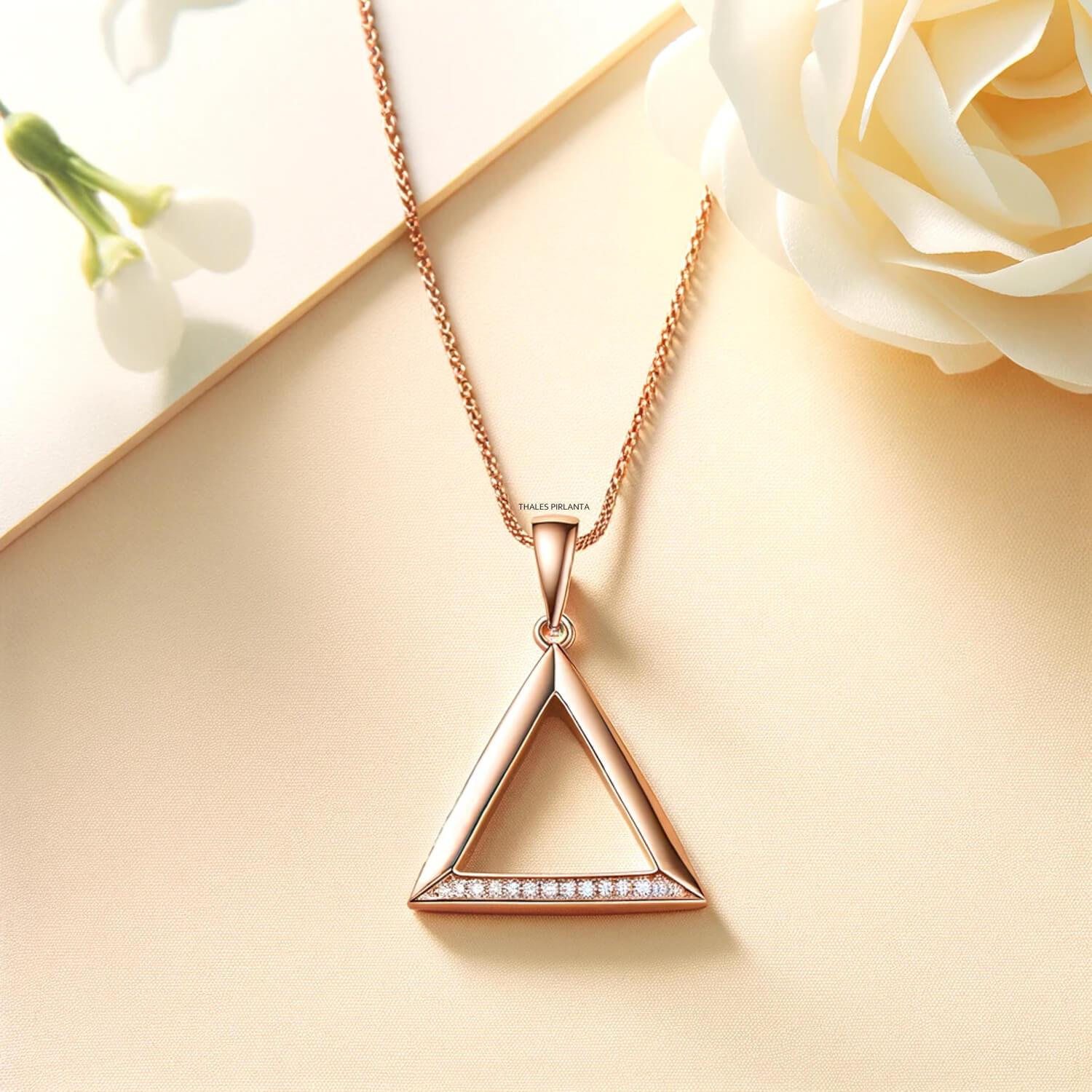 Trilux Özel Tasarım Pırlanta Kolye