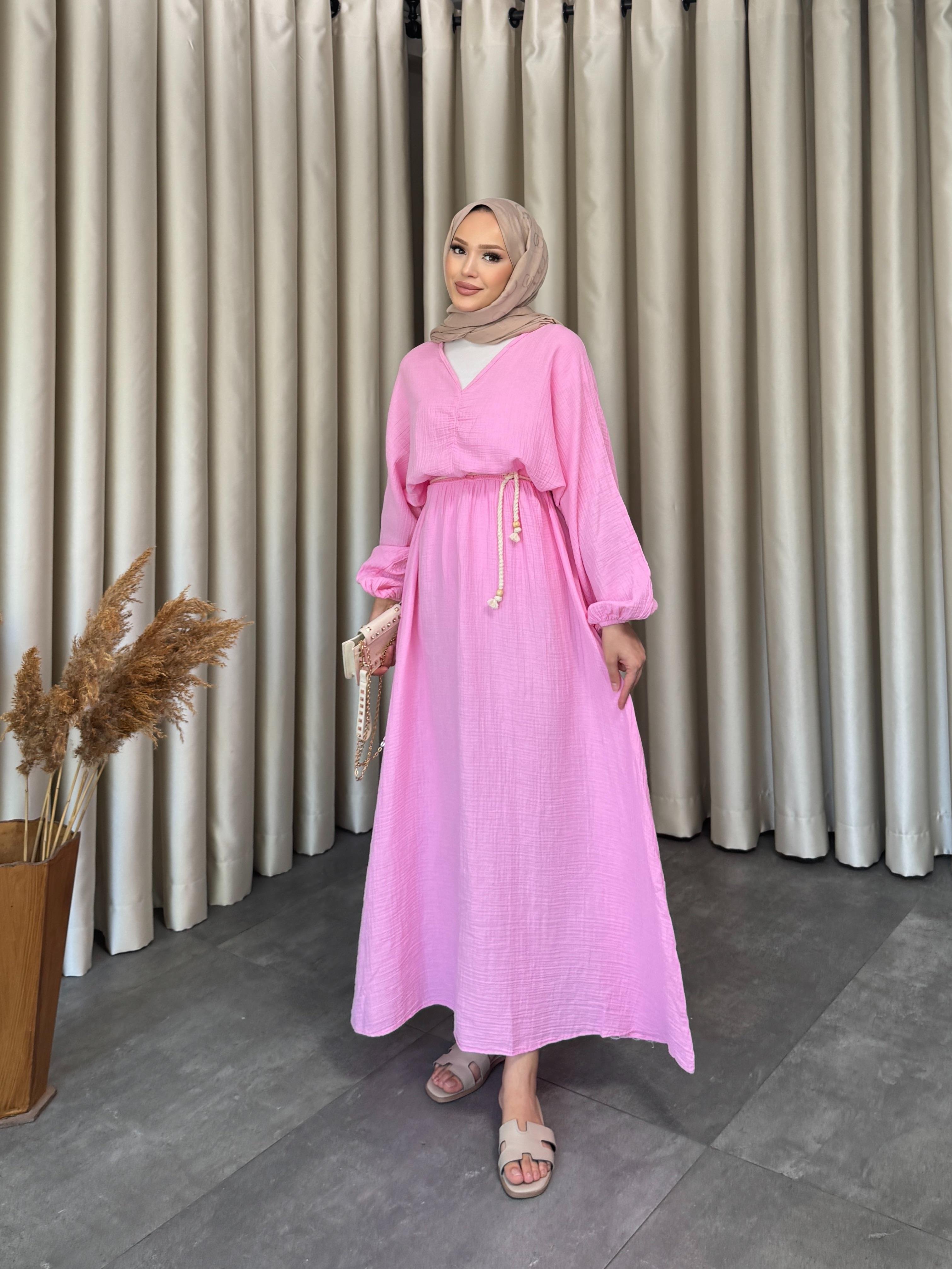 Aria Modal Kumaş Pembe