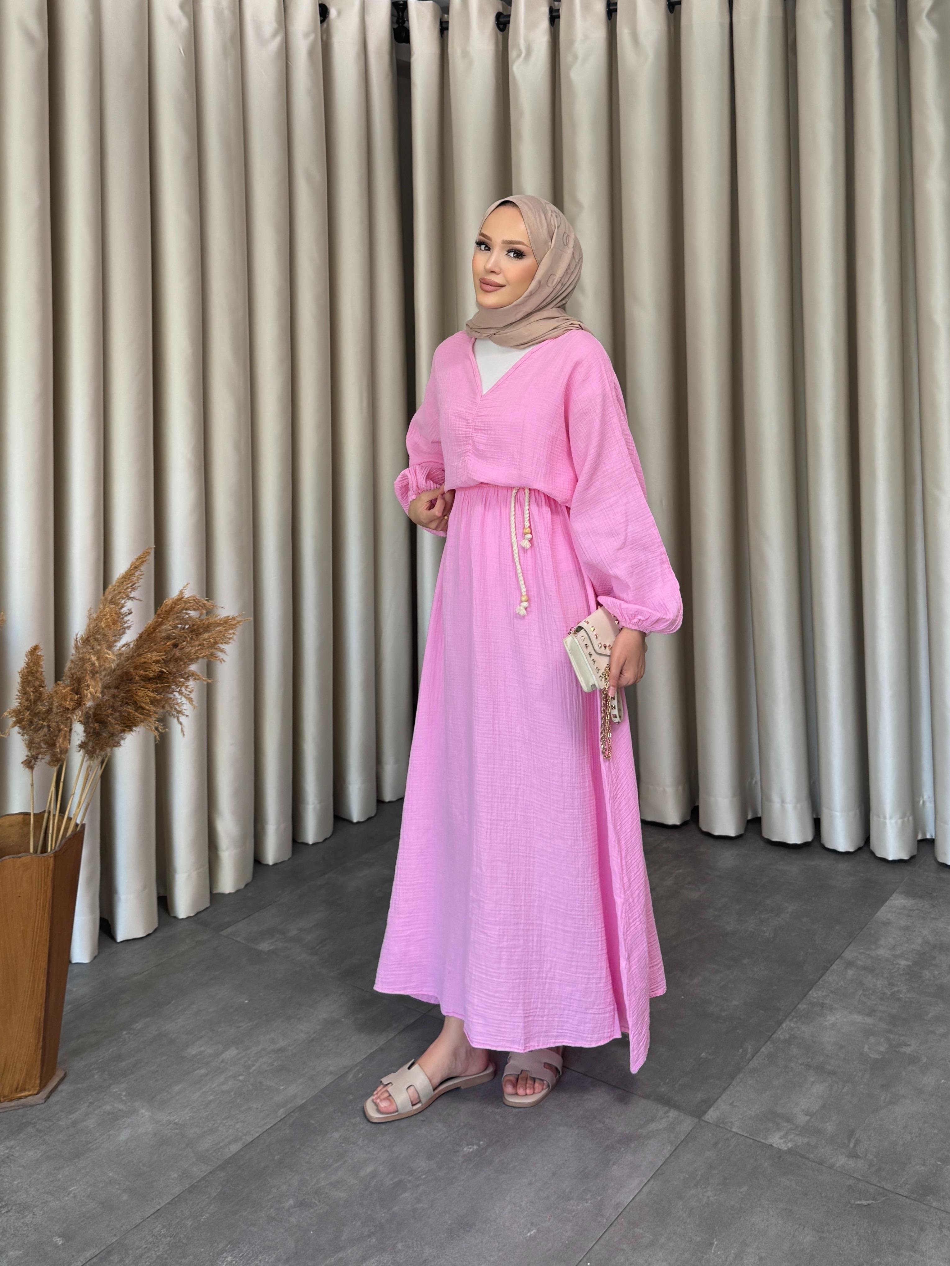 Aria Modal Kumaş Pembe