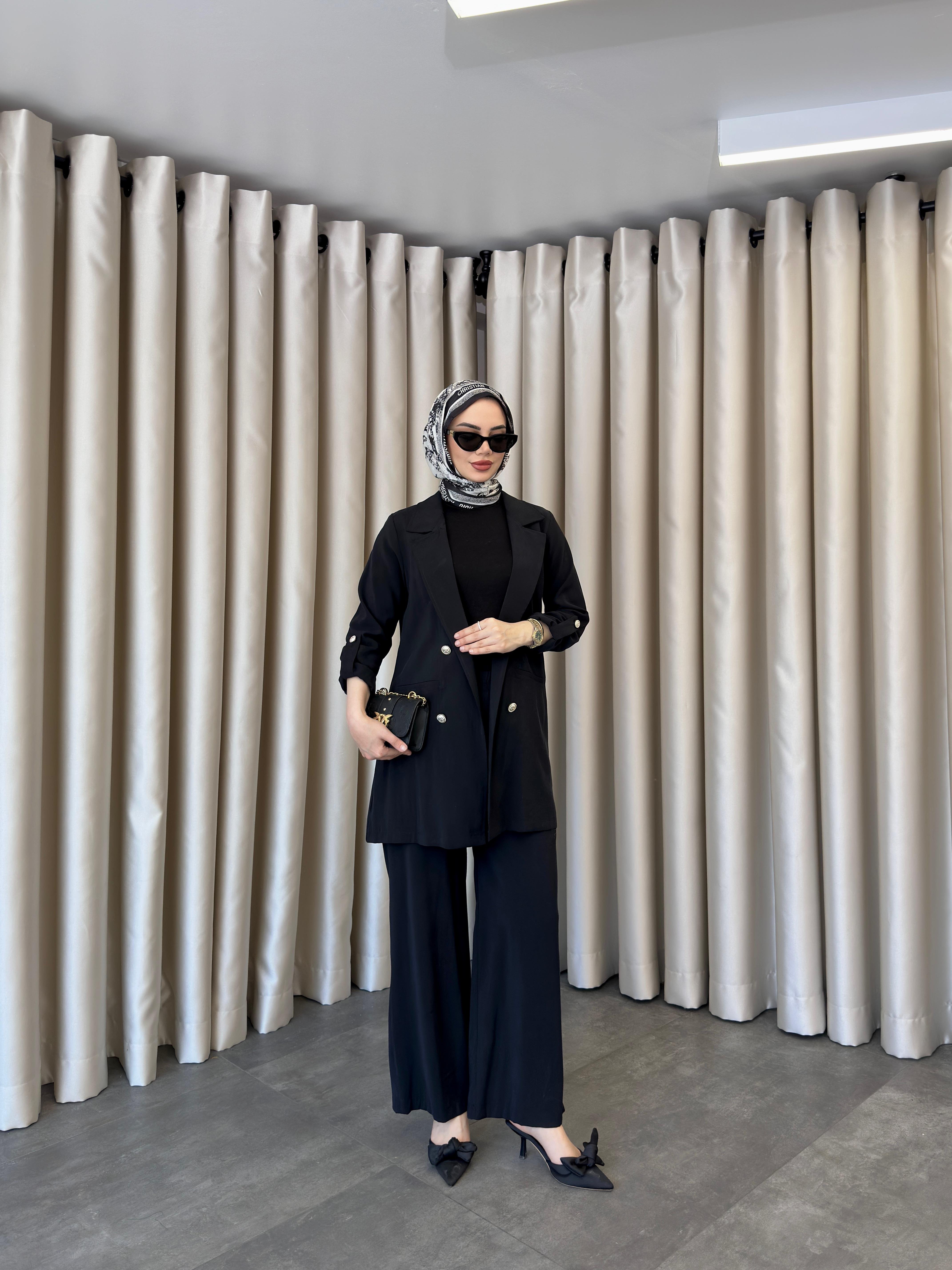 larisa blazer ceketli takım