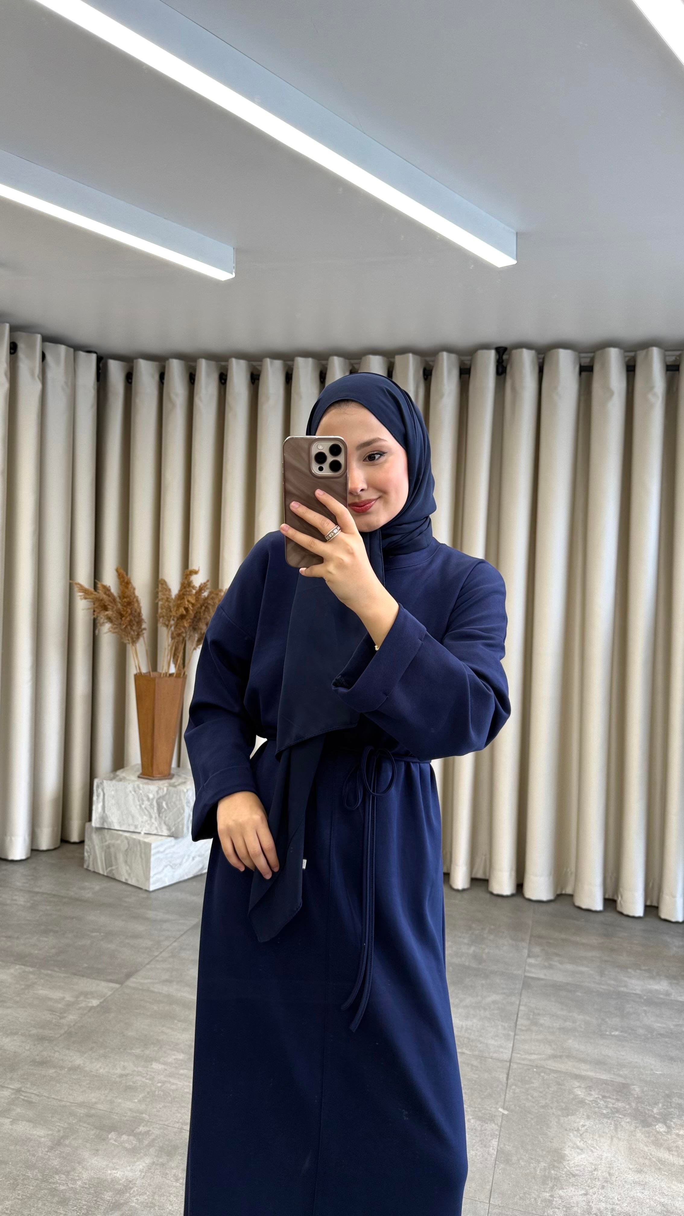 Oyşo Elbise Lacivert