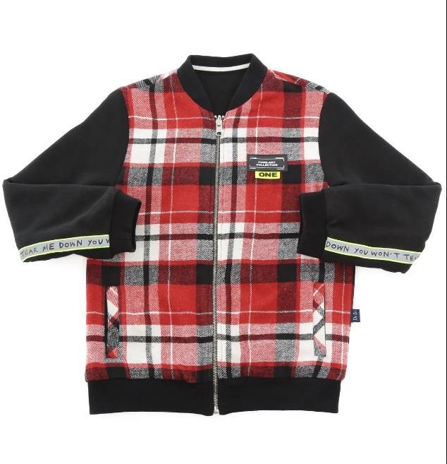 Erkek Çocuk Bomber Ceket D19C Kırmızı
