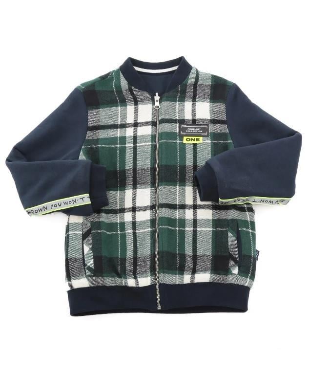 Erkek Çocuk Bomber Ceket D19C Yeşil