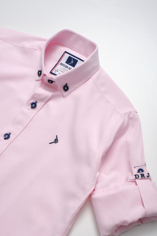 Erkek Çocuk Gömlek G4656 R05 Pembe