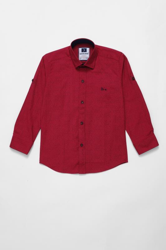 Erkek Çocuk Gömlek G4693 R02 Bordo