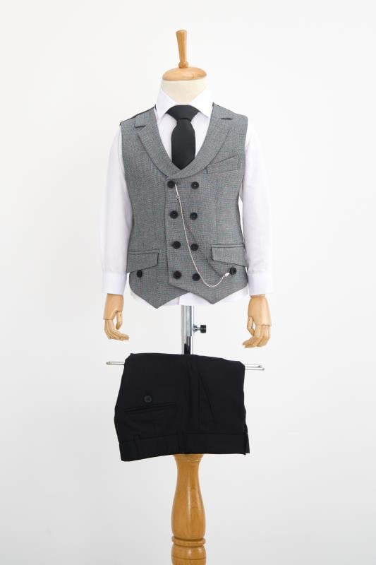 Erkek Çocuk Takım Elbise TK2242 R01 Gri