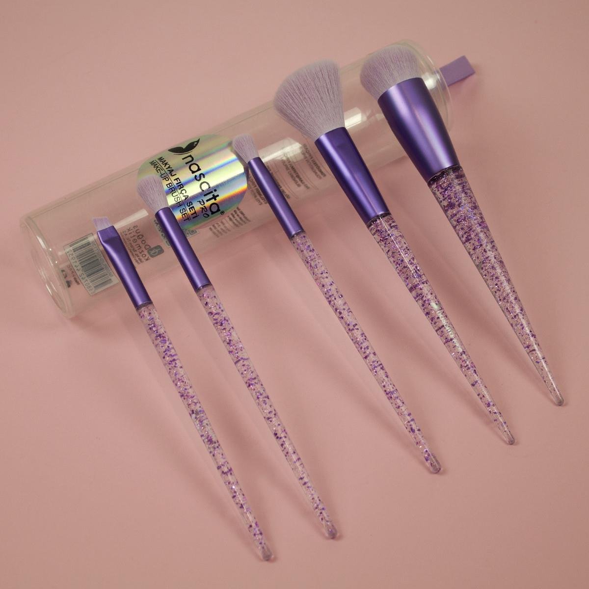 5 li makyaj fırçası seti