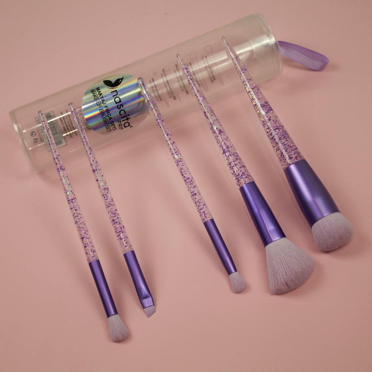 5 li makyaj fırçası seti