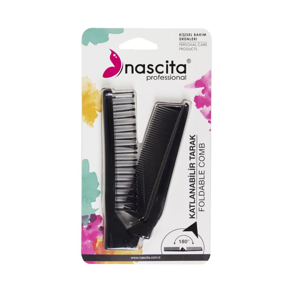 Açılır - Kapanır Tarak Fırca sıyah