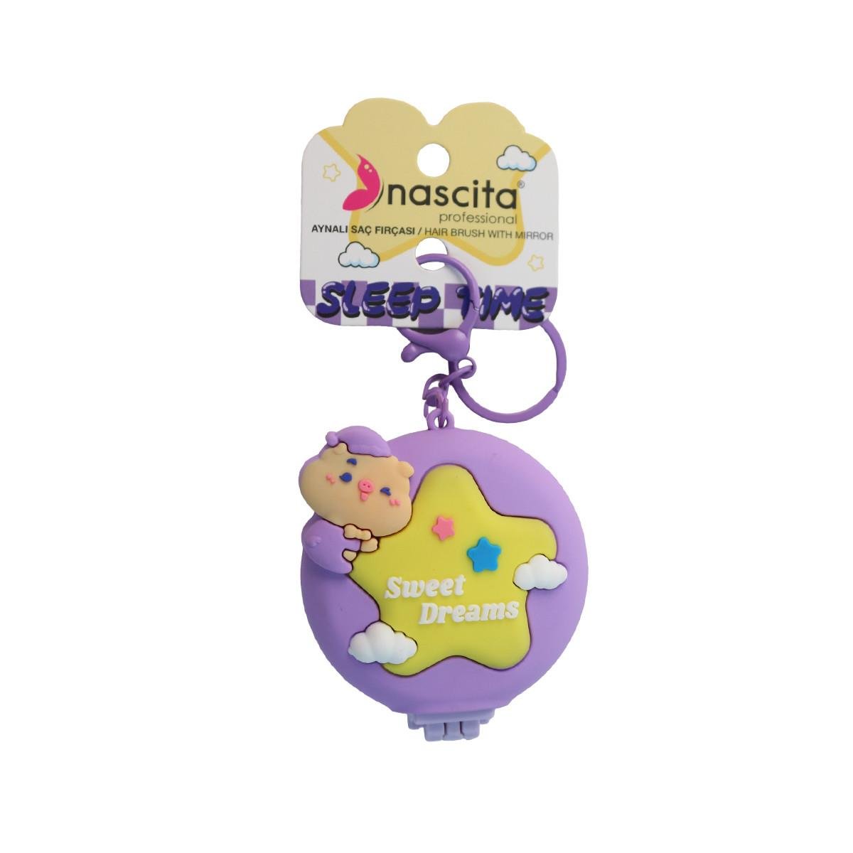 AçılırKapanır Aynalı Saç Fırçası