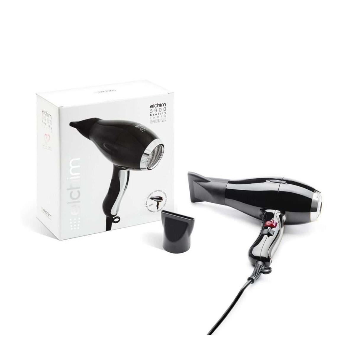 Elchim 3900 Healthy Ionic Black Silver