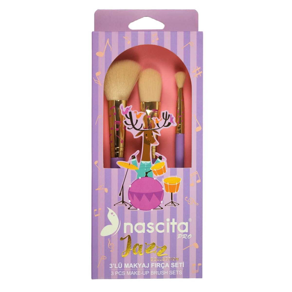 JAZZ 3 LU MAKYAJ FIRCA SETI