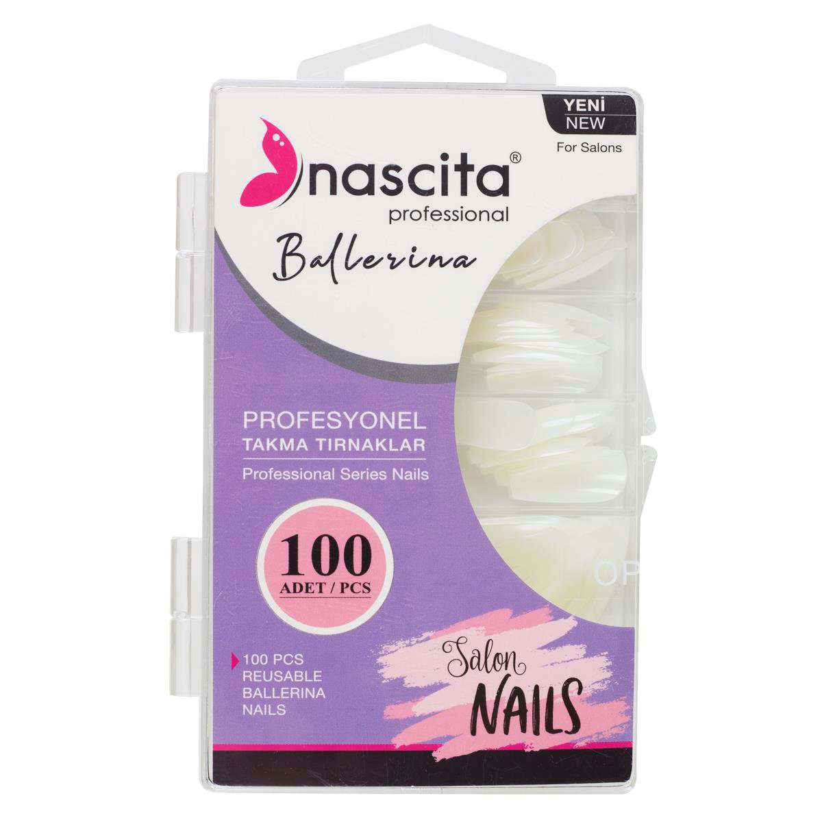 Nascita 100'lü Kutulu Ballerina Takma Tırnak - 168