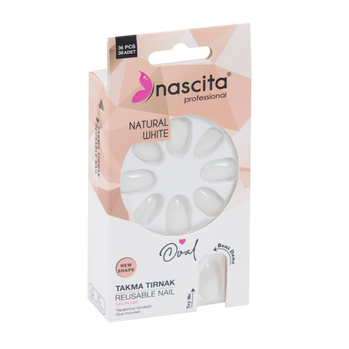 Nascita 36'lı Oval Takma Tırnak - 141
