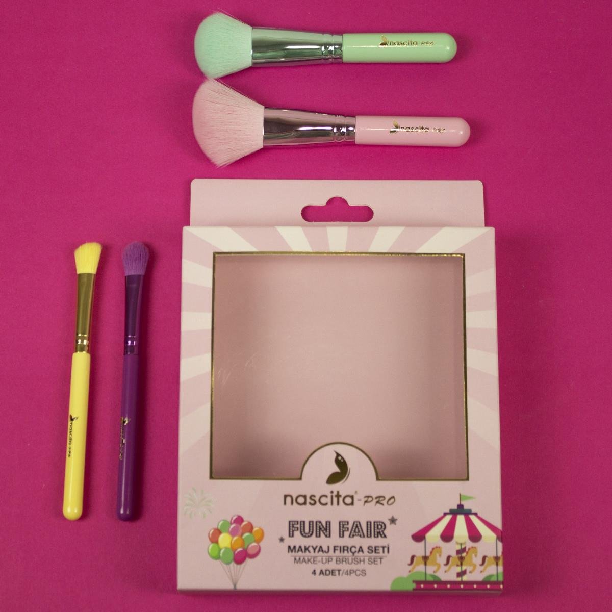 Nascita Fun Fair Küçük Makyaj Fırça Seti