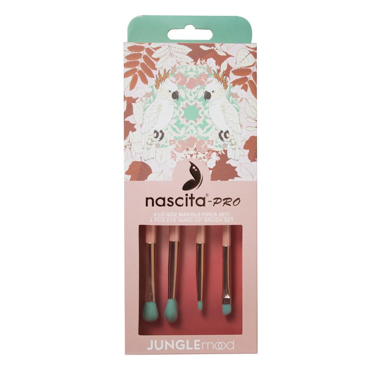 Nascita Jungle Mood 4 lü Göz Makyaj Fırça Seti