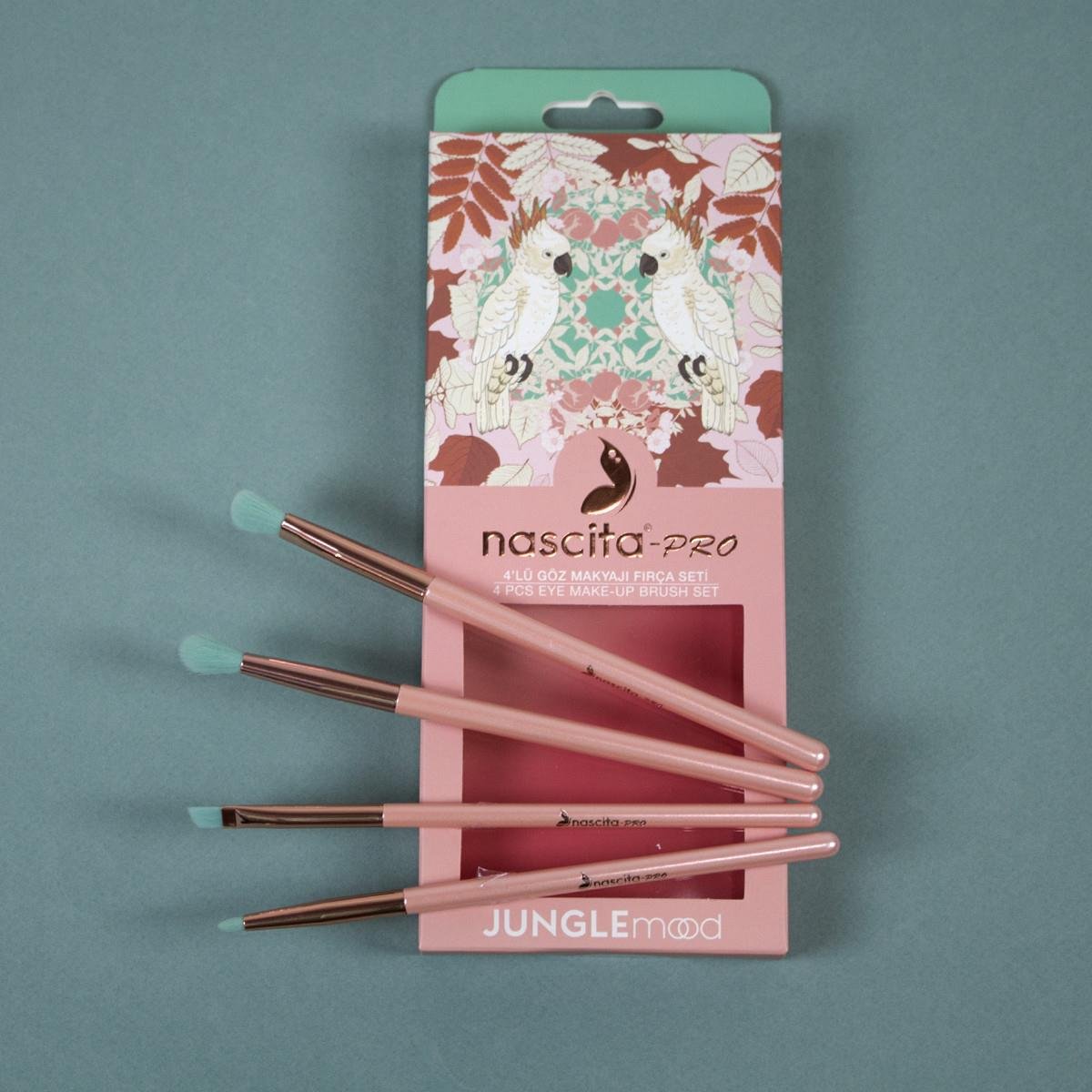Nascita Jungle Mood 4 lü Göz Makyaj Fırça Seti