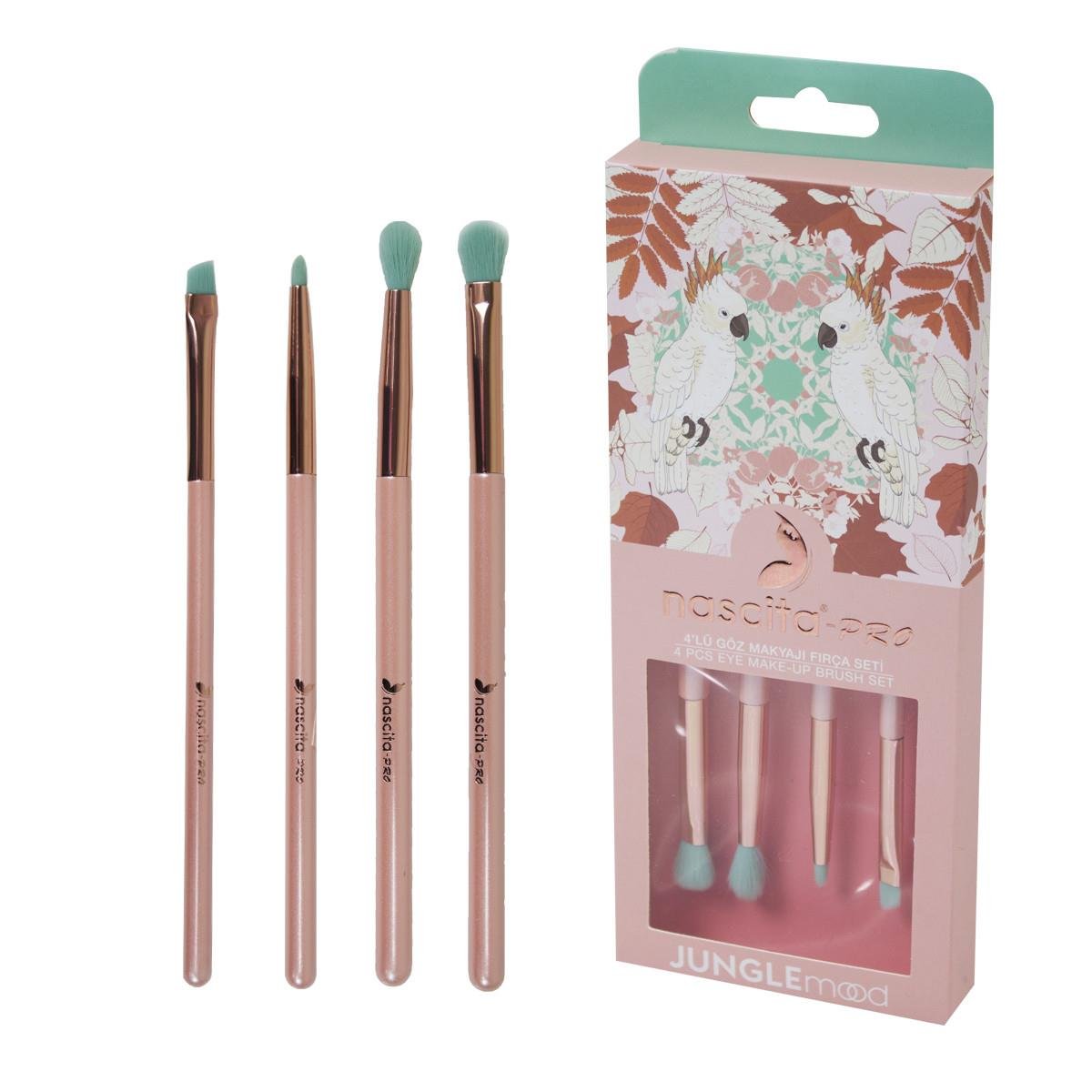 Nascita Jungle Mood 4 lü Göz Makyaj Fırça Seti